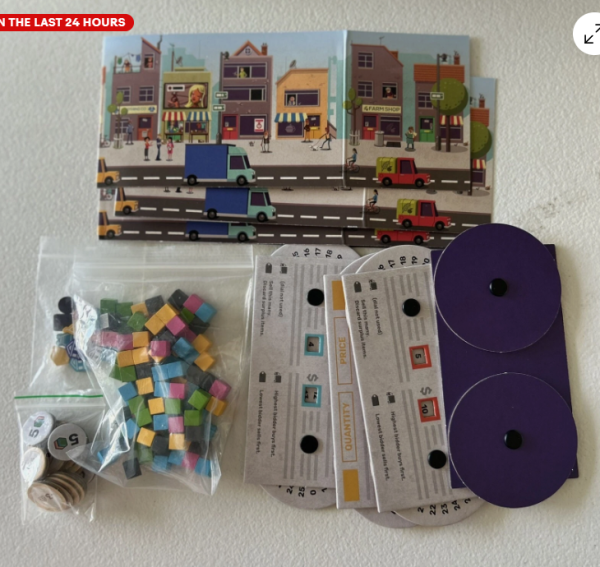 Brick & Mortar Octoraffe Games Board Game Complete NM Complete Free Shipping - Image 3