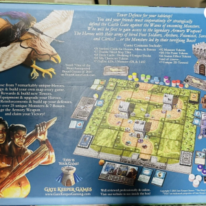 The King's Armory The Tower Defense Kickstarter Board Game Complete