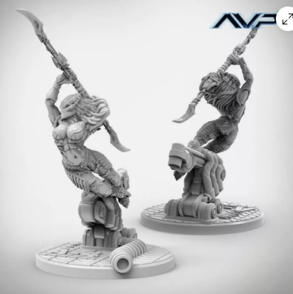 Prodos Games AvP Alien vs Predator Female Predator Open box - Image 2