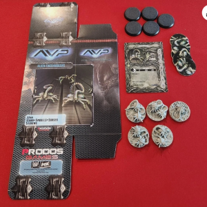 AVP Alien vs Predator Prodos Game Miniatures Alien Facehuggers Open Box