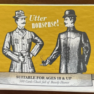 Utter Nonsense! The Inappropriate Accent Game 18+ Bawdy Humor Party game!