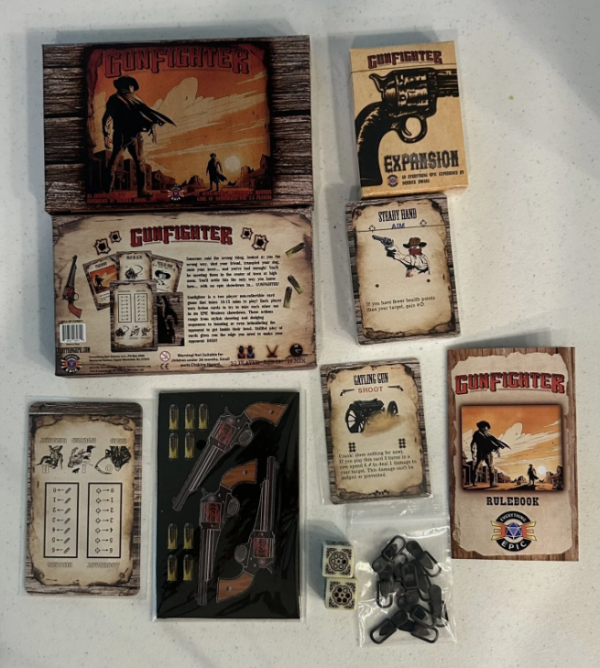 Gunfighter: Card Dice Game Everything Epic  With Promo Card + Expansion