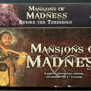 Mansions of Madness 2nd edition Board Game + Beyond The Threshold Exp Complete