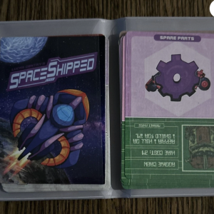 Button Shy Card Game Space Shipped Bag NM