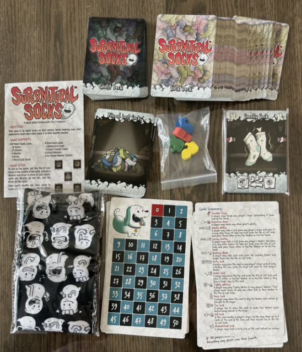 Supernatural Socks by Andrew Birkett from Atheris Games Complete - Image 2
