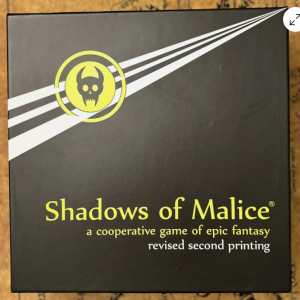 Shadows of Malice Board Game Complete