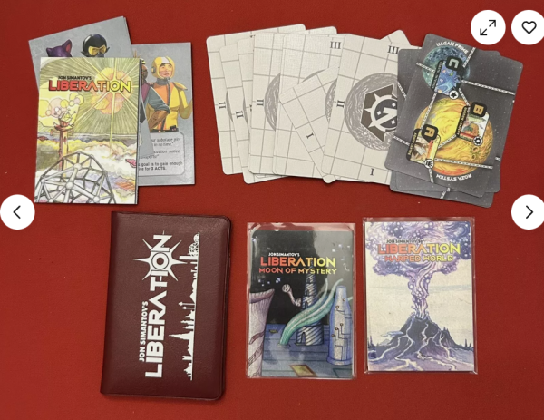 Liberation Plus Moon of Mystery & Warped World expansions Pocket card Game - Image 2