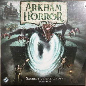 Arkham Horror Board Game  Secrets of the Order Expansion Unpunched
