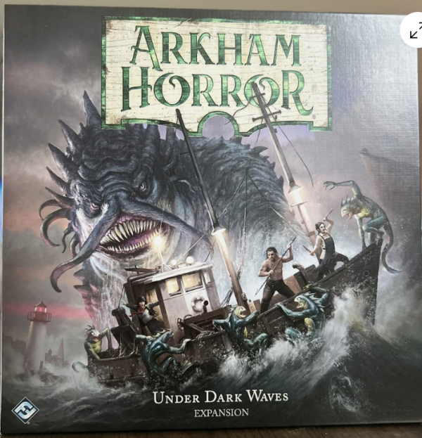Under Dark Waves Arkham Horror 3rd Edition Board Game FFG Unpunched