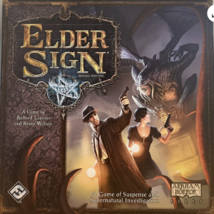 Elder Sign Board Game + Gates Of Arkham Expansion Complete