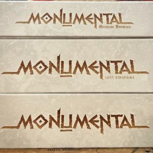 Monumental Board Game /w Lost Kingdoms and African Empires Expansions Complete