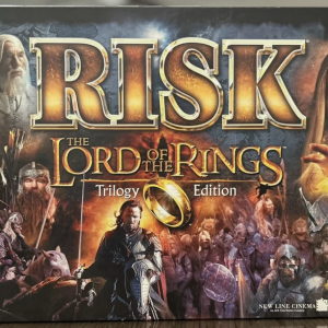 Risk Lord Of The Rings Trilogy Edition Board Game Parker Bros Complete