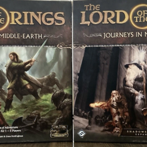 Lord of The Rings Journeys in Middle- Earth Board & Shadow Paths Expansion