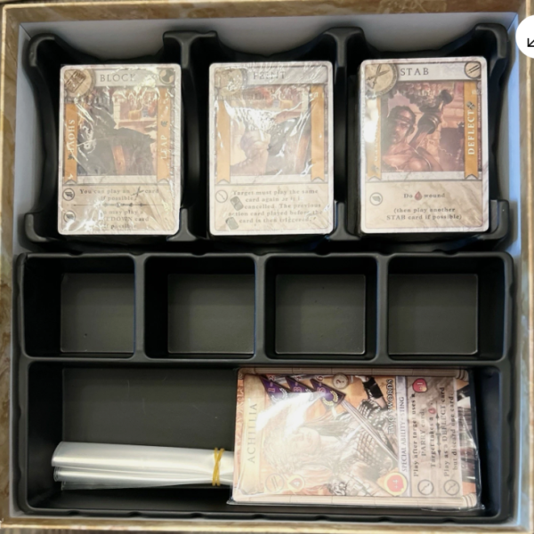 Gladiatores: Blood for Roses Board Game  Open Box Unpunched - Image 3