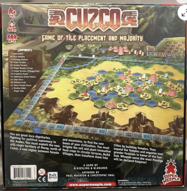 Cuzco Board Game | Super Meeple Version Complete - Image 2