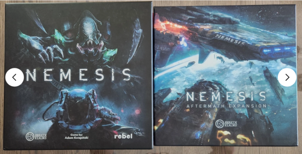 Nemesis Board Game Huge Lot: Core Aftermath Carnomorph  (see Description)