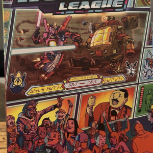 Atlantic Robot League Board Game Complete