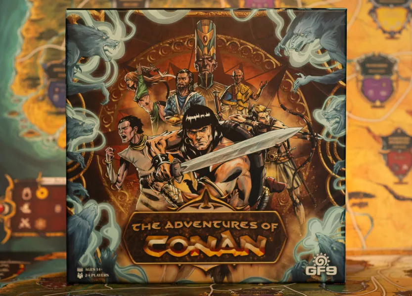 The Adventures of Conan Board Game NIS