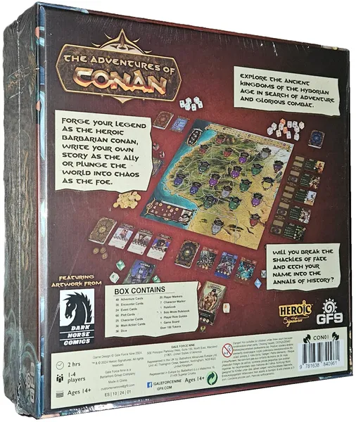 The Adventures of Conan Board Game NIS - Image 2